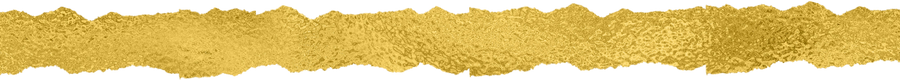 Gold Ripped Paper Border