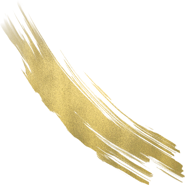 Gold Brush stroke