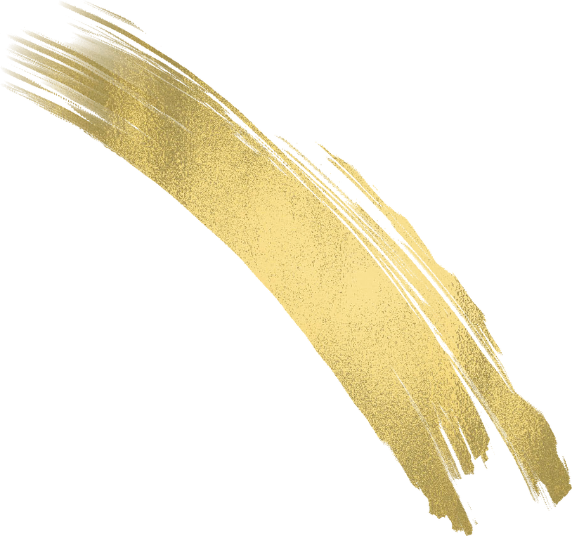 Gold Brush stroke
