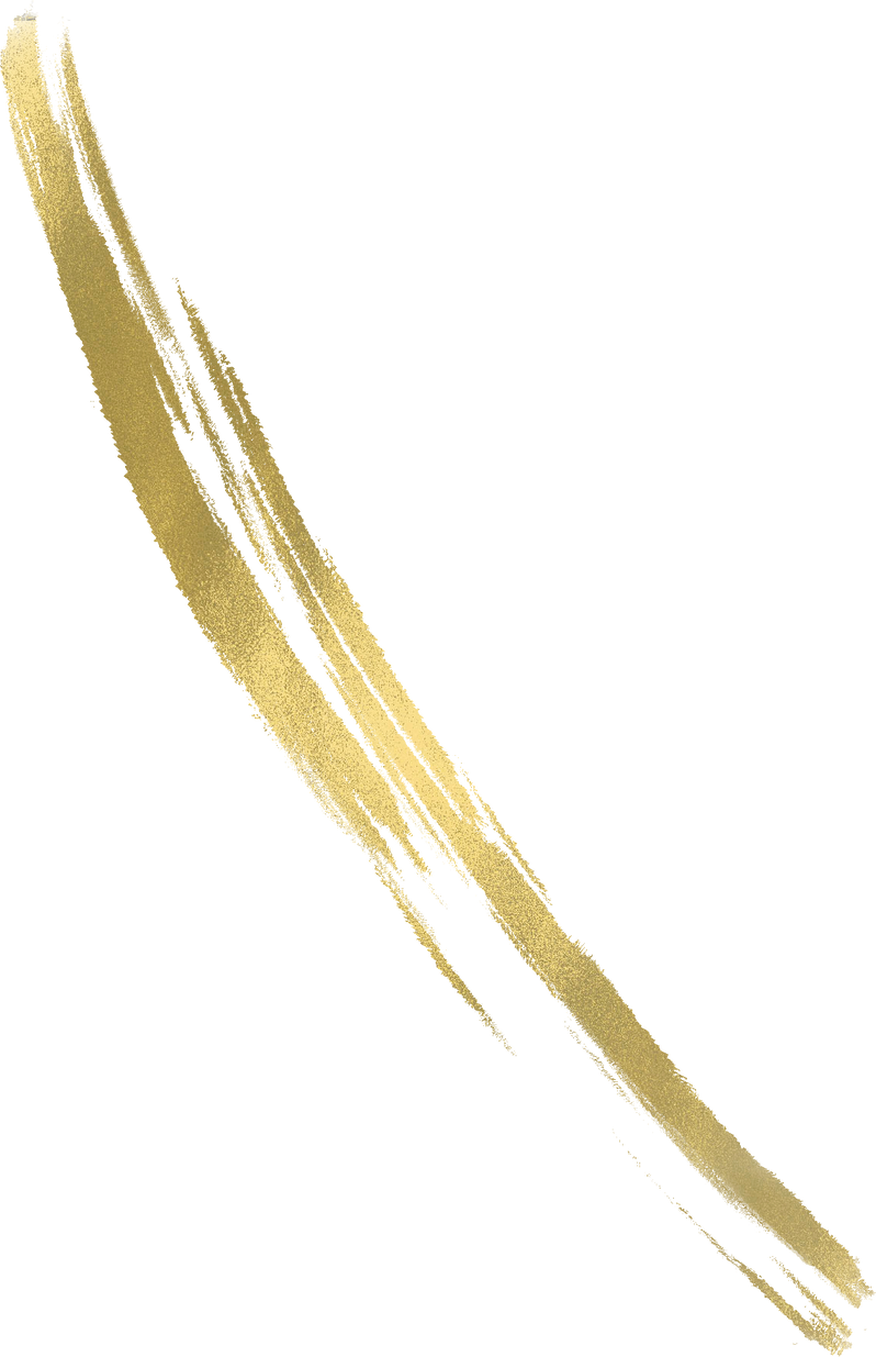 Gold Brush stroke